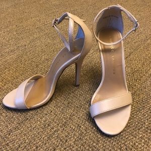 Chinese Laundry ankle strap heeled sandals